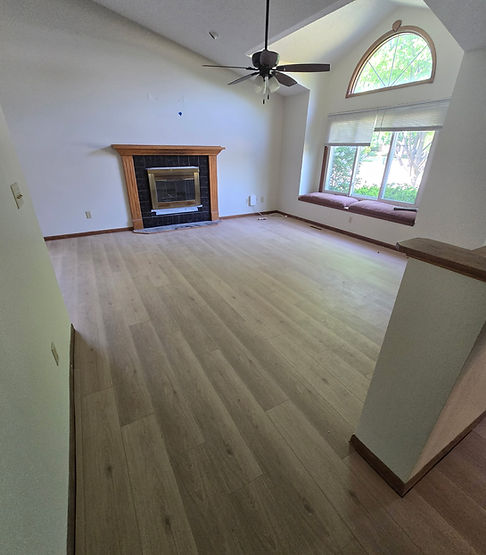 New Flooring in Airbnb