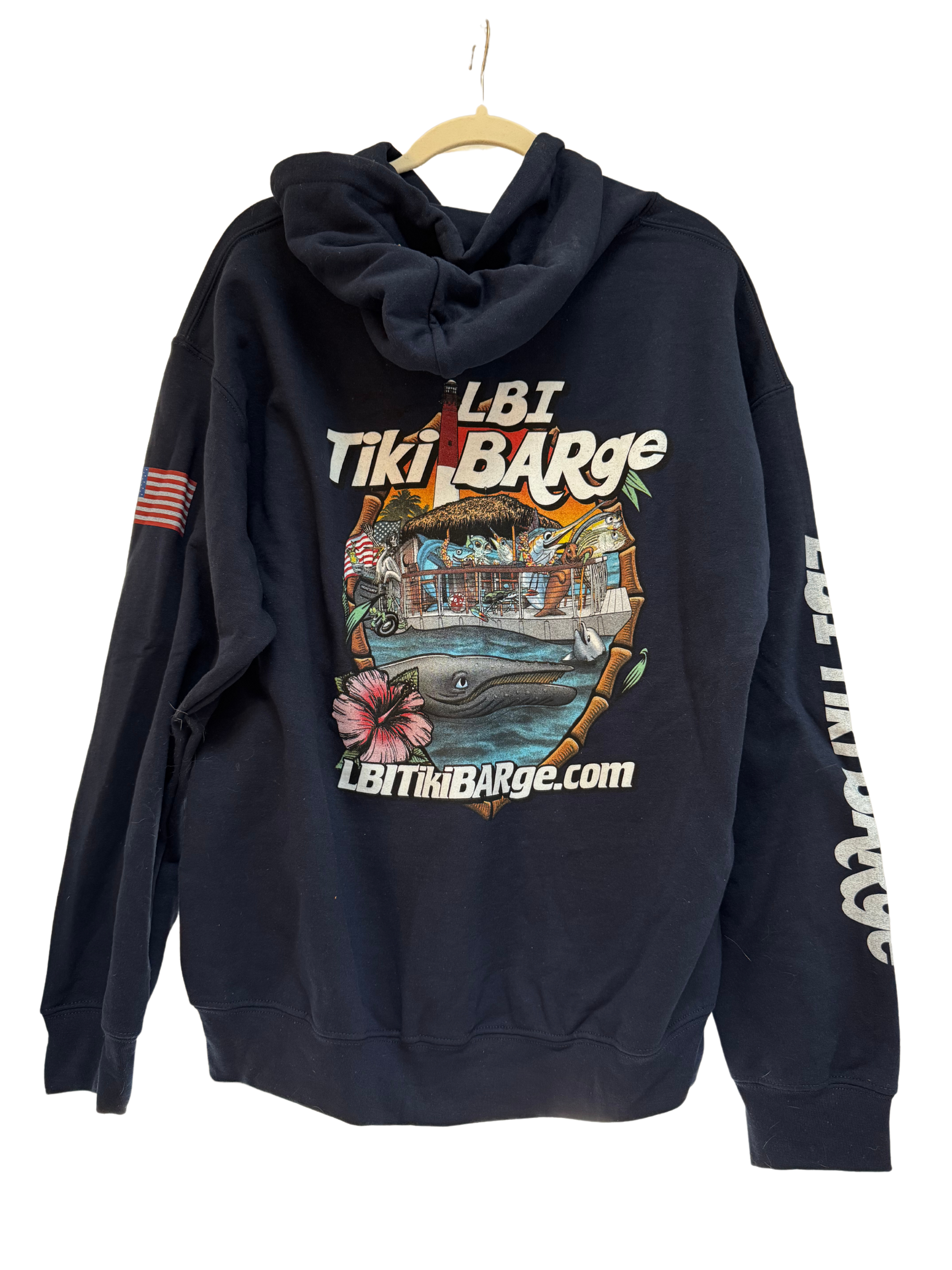 LBI Tiki BARge Pull Over Hoodie