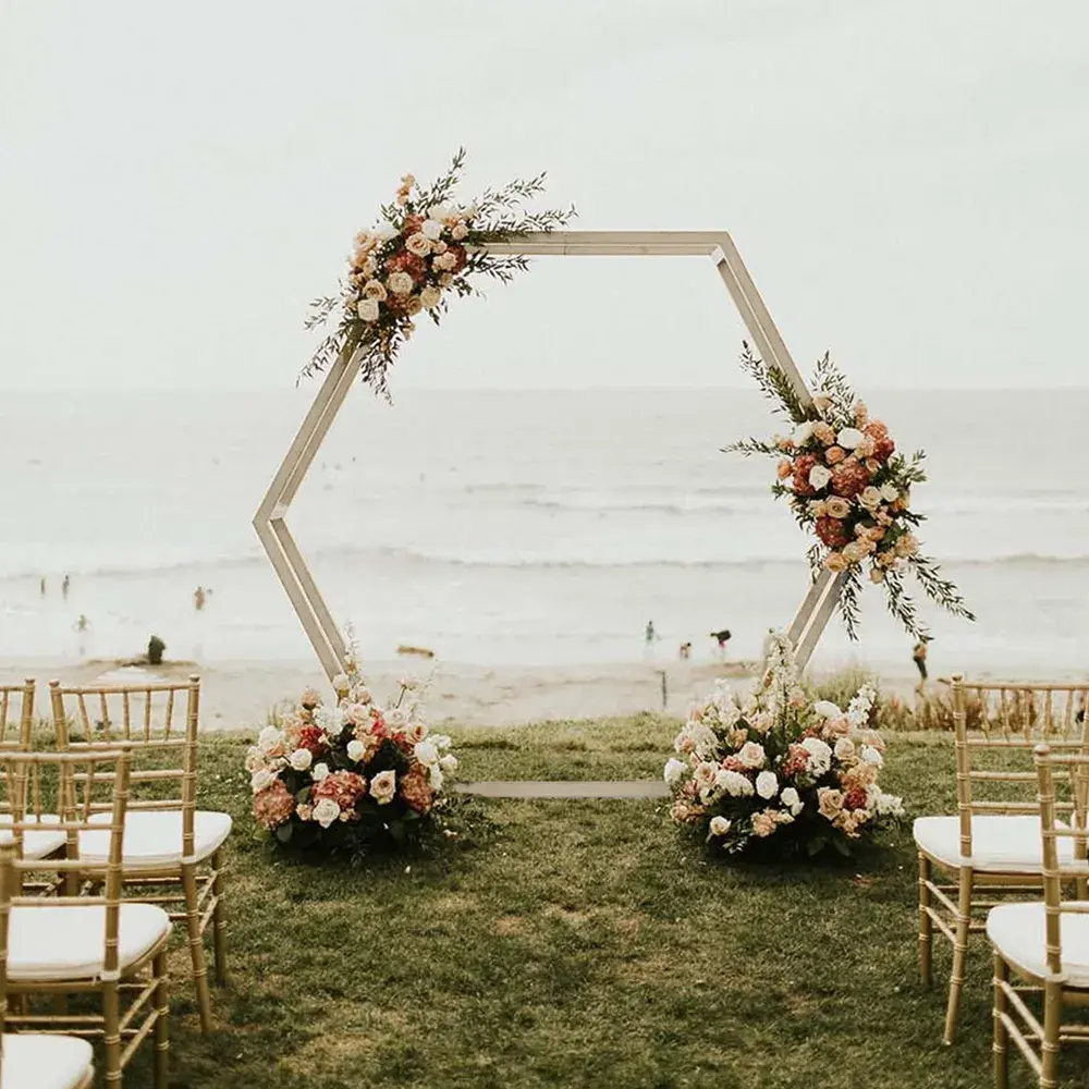 Arche Double Hexagonale en bois