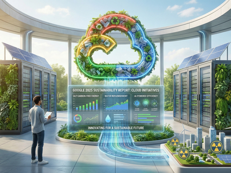 Google 2025 Sustainability Report and Cloud Initiatives