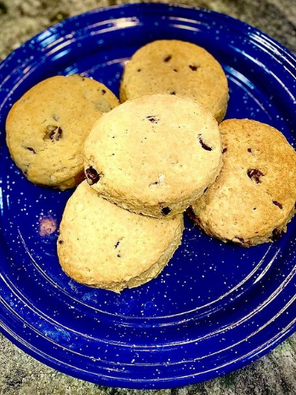 Chocolate chips scones