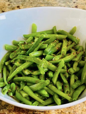 Ejotes con Vinagreta