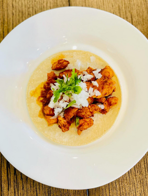 Tacos de pollo al pastor @nutriologa.andreamr