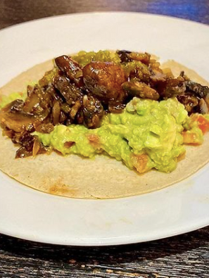 Taquitos de champiñones