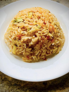 Arroz con verduras