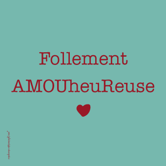 Carte postale Follement AmouheuReuse Madame Métamorph'Ose 12cm x 12cm