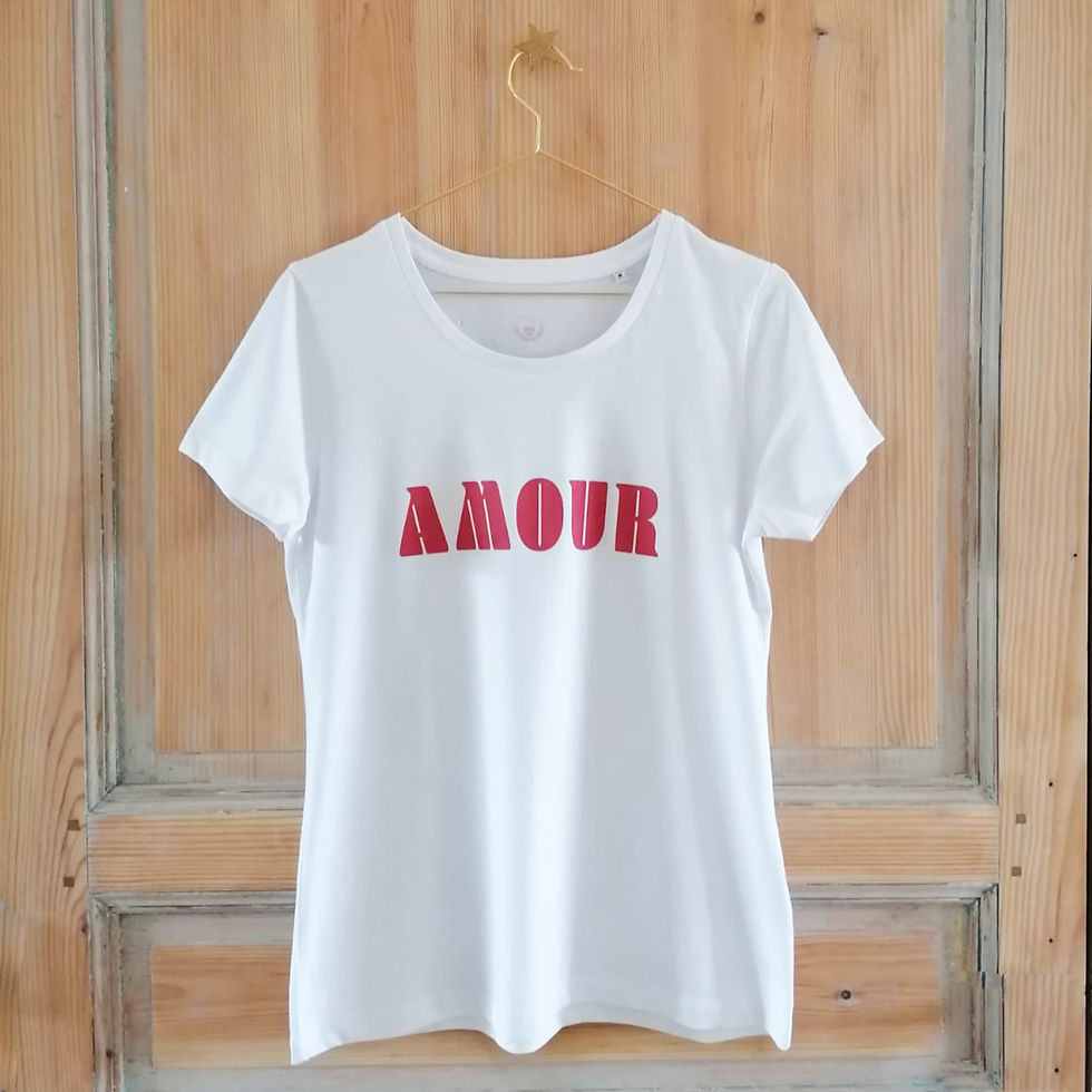 Miniature : tee-shirt femme love