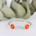jonc émail orange