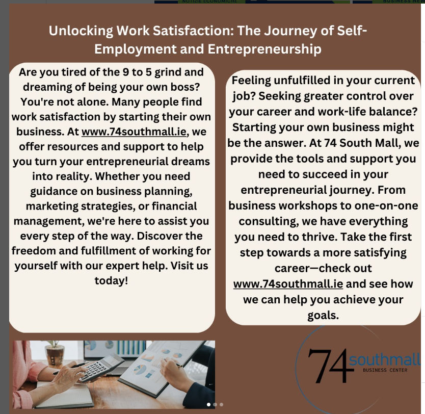 The Journey to Work Satisfaction: Embracing Entrepreneurship