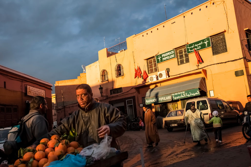 Orange Seller