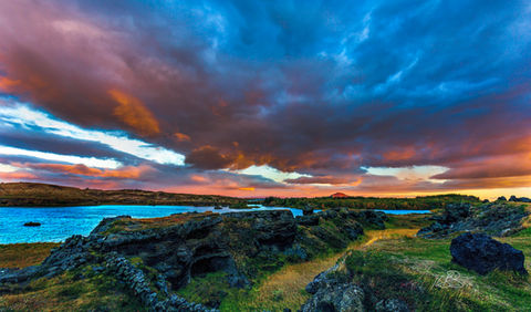 Myvatn Iceland Sunrise