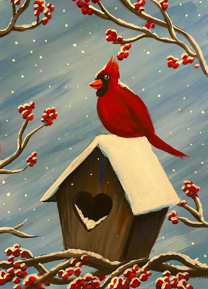 Cardinal Winter