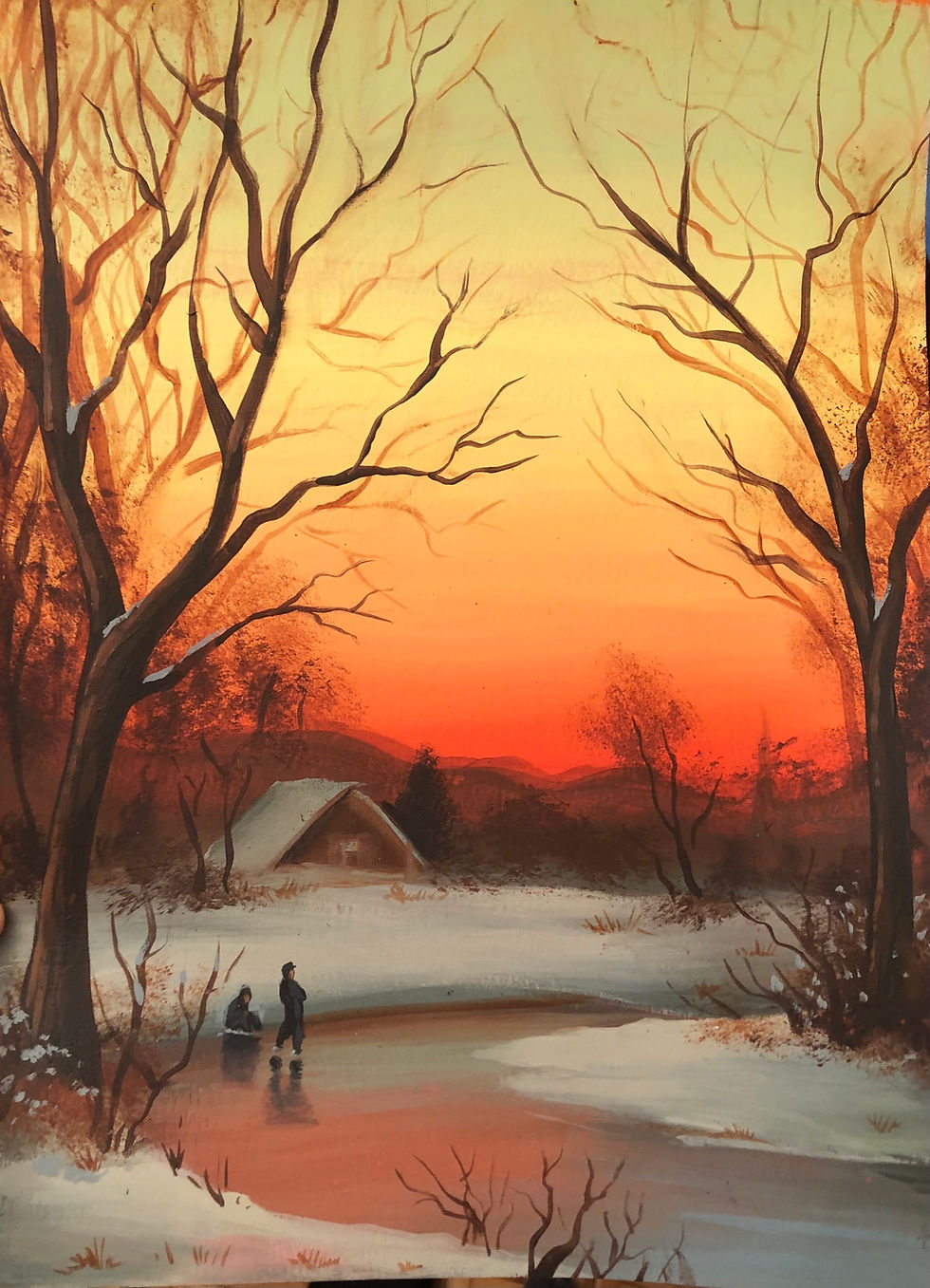 Bruce Crame -  Sunset Ice