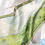 Thumbnail: Oil painting green wheat field double-sided silk scarf