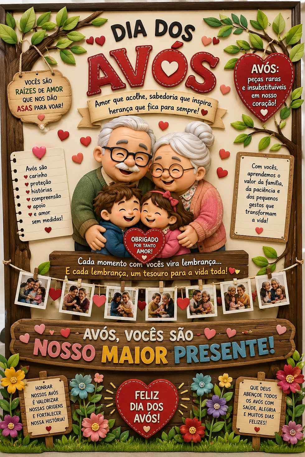 Miniatura: Painel Dia dos Avós – Celebre o Amor entre Gerações!