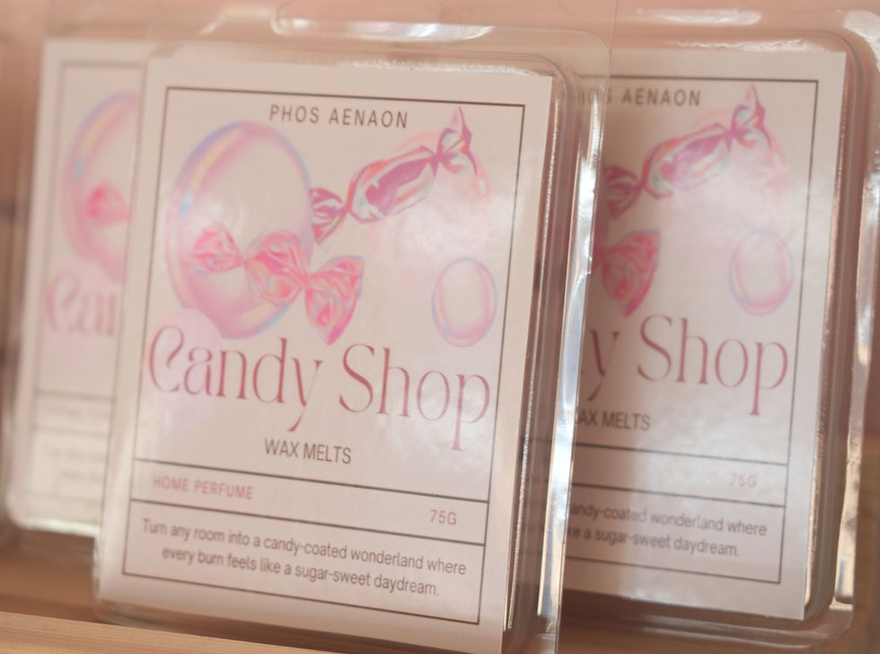 Wax Melts με άρωμα τσιχλόφουσκα!