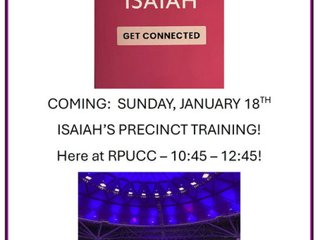 ISAIAH Caucus Night Training Jan. 18th