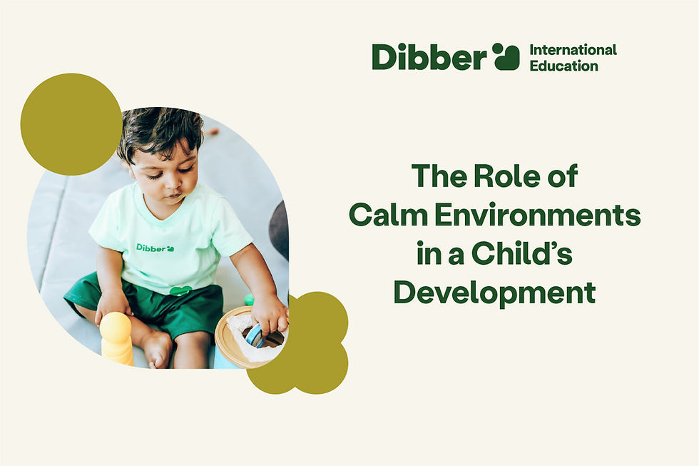 The Role Of Calm Environments In A Child's Development