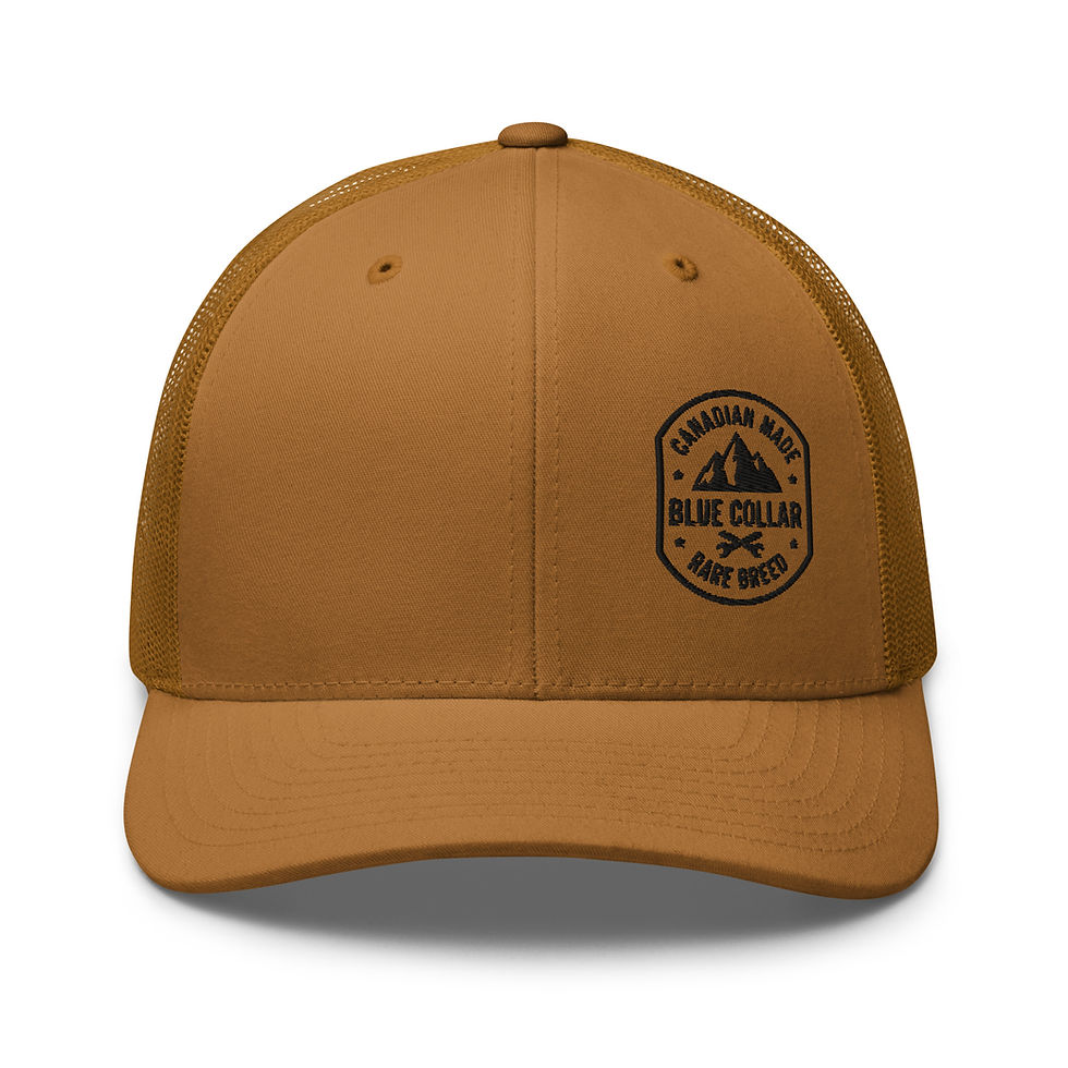 Blue Collar Retro Trucker Hat 
