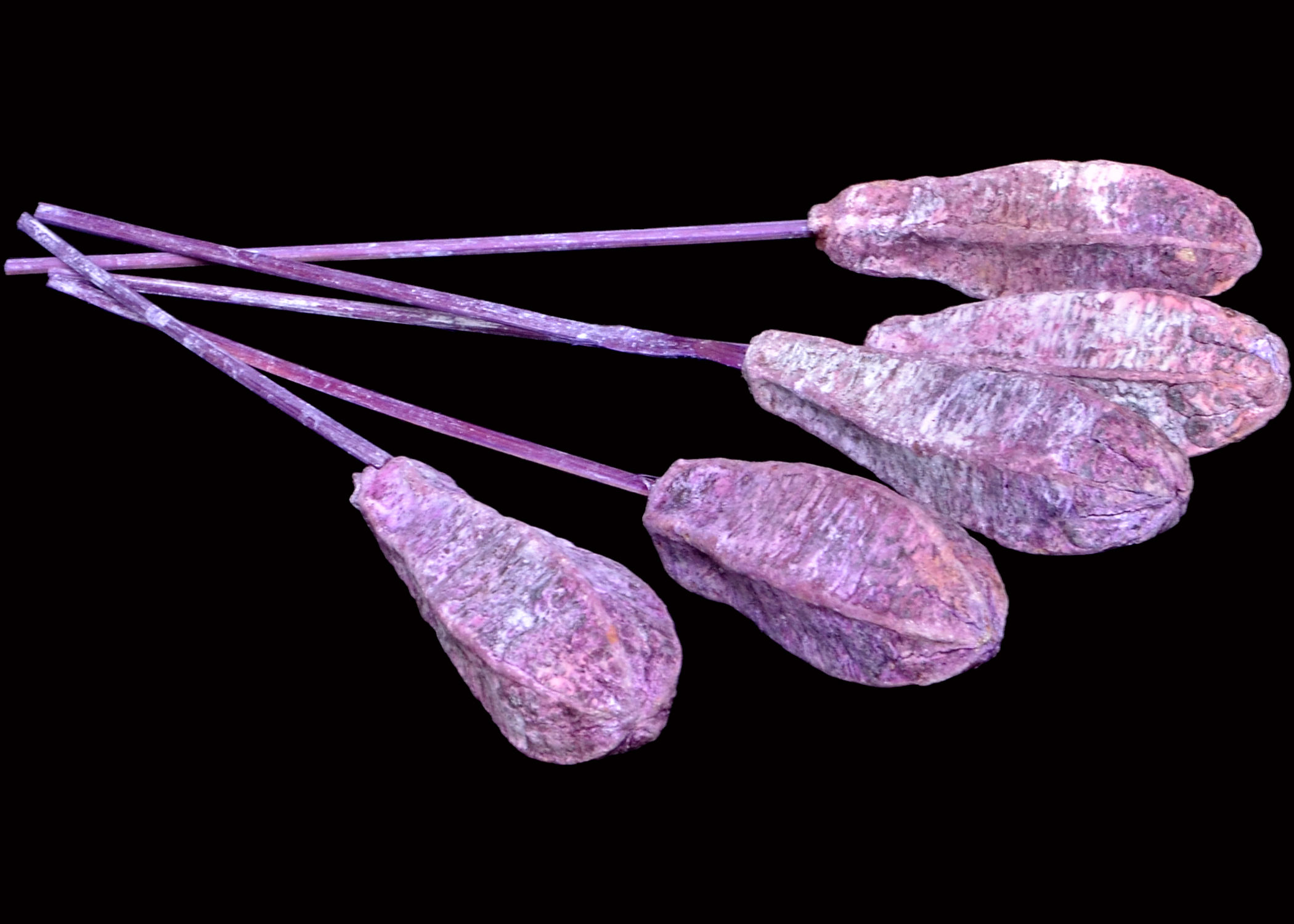 Mehogony White Wash Dark Erika on Bamboo Stem