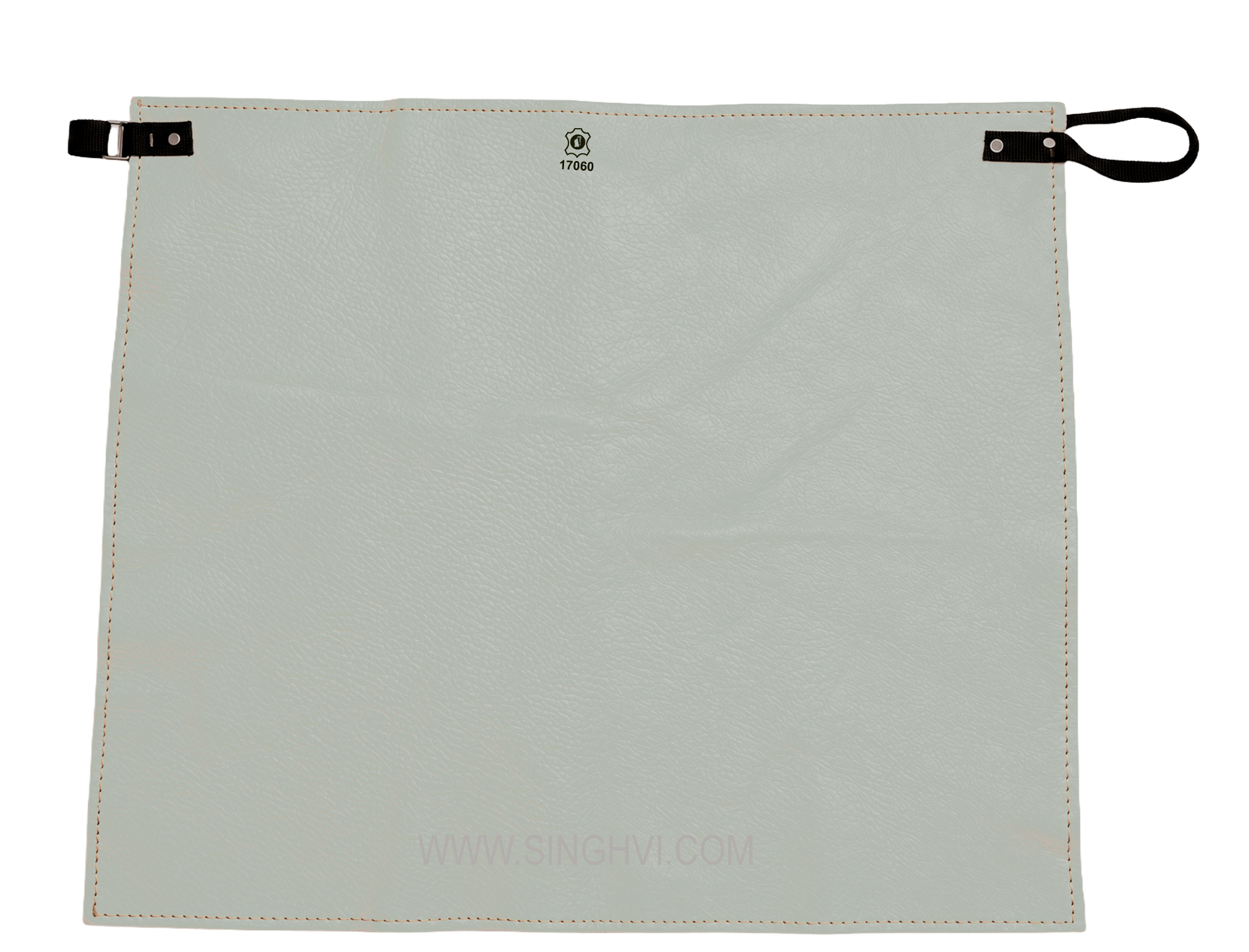 Protective leather apparel: cow grain leather apron 70x60cm. Article Apron 17060.