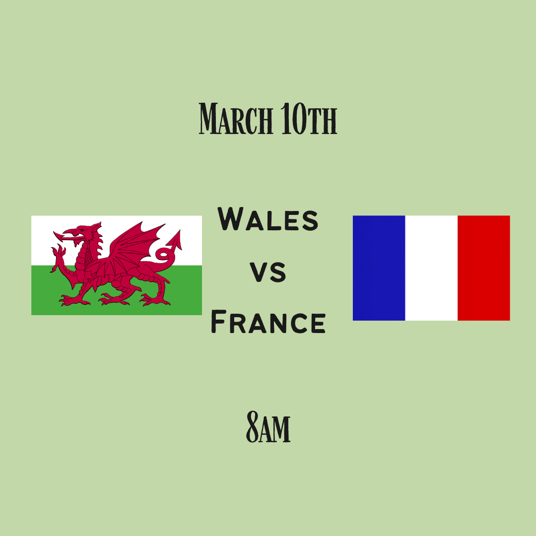 SIX NATIONS RUGBY Wales VS France 8am The Pub six-nations-rugby-wales-vs-france-8am-the-pub