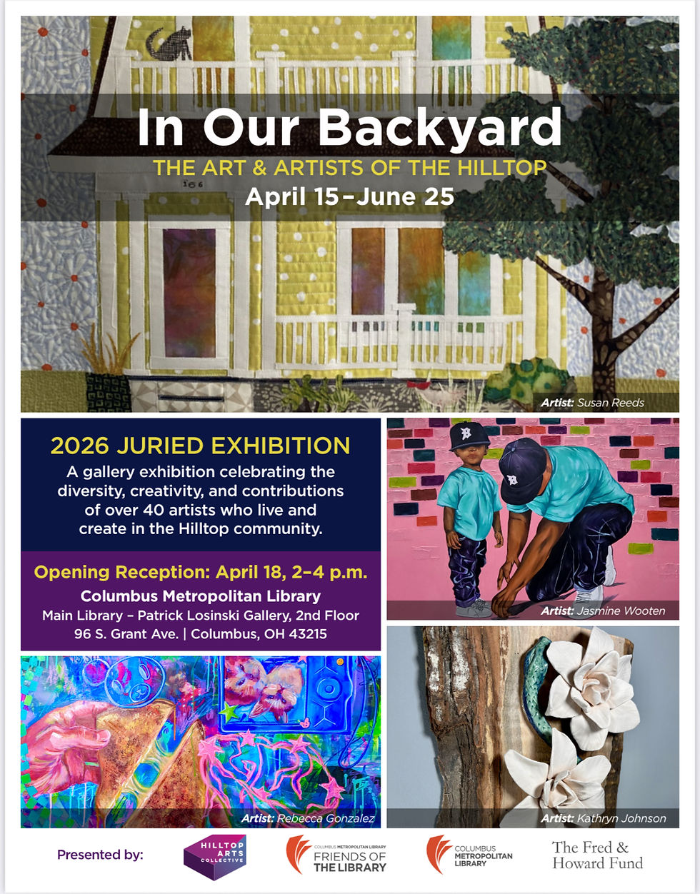 Opening Reception: In Our Backyard: The Art & Artists of the Hilltop