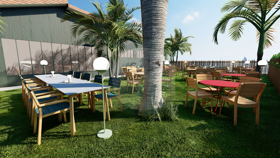 Terrasse & Jardin – Cabane à huîtres, Cap Ferret