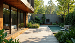 Créer des espaces extérieurs sur-mesure : planification espace extérieur moderne