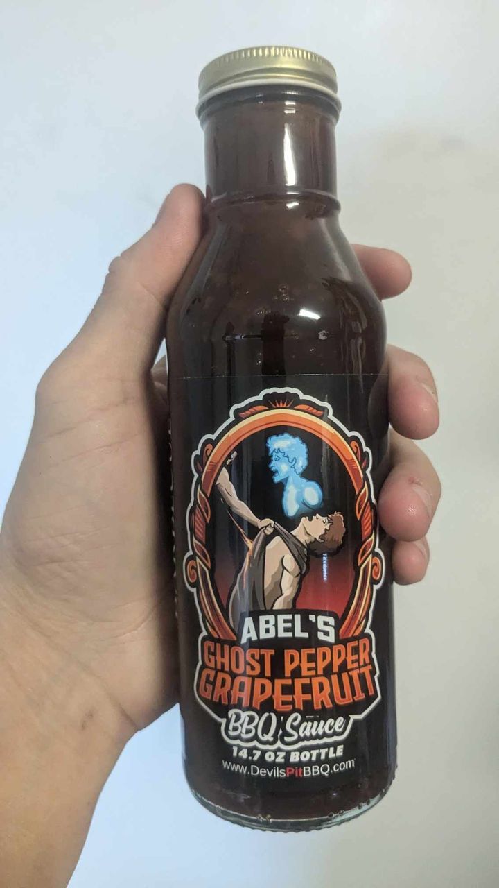 Abel's Ghost Pepper Grapefruit BBQ Sauce