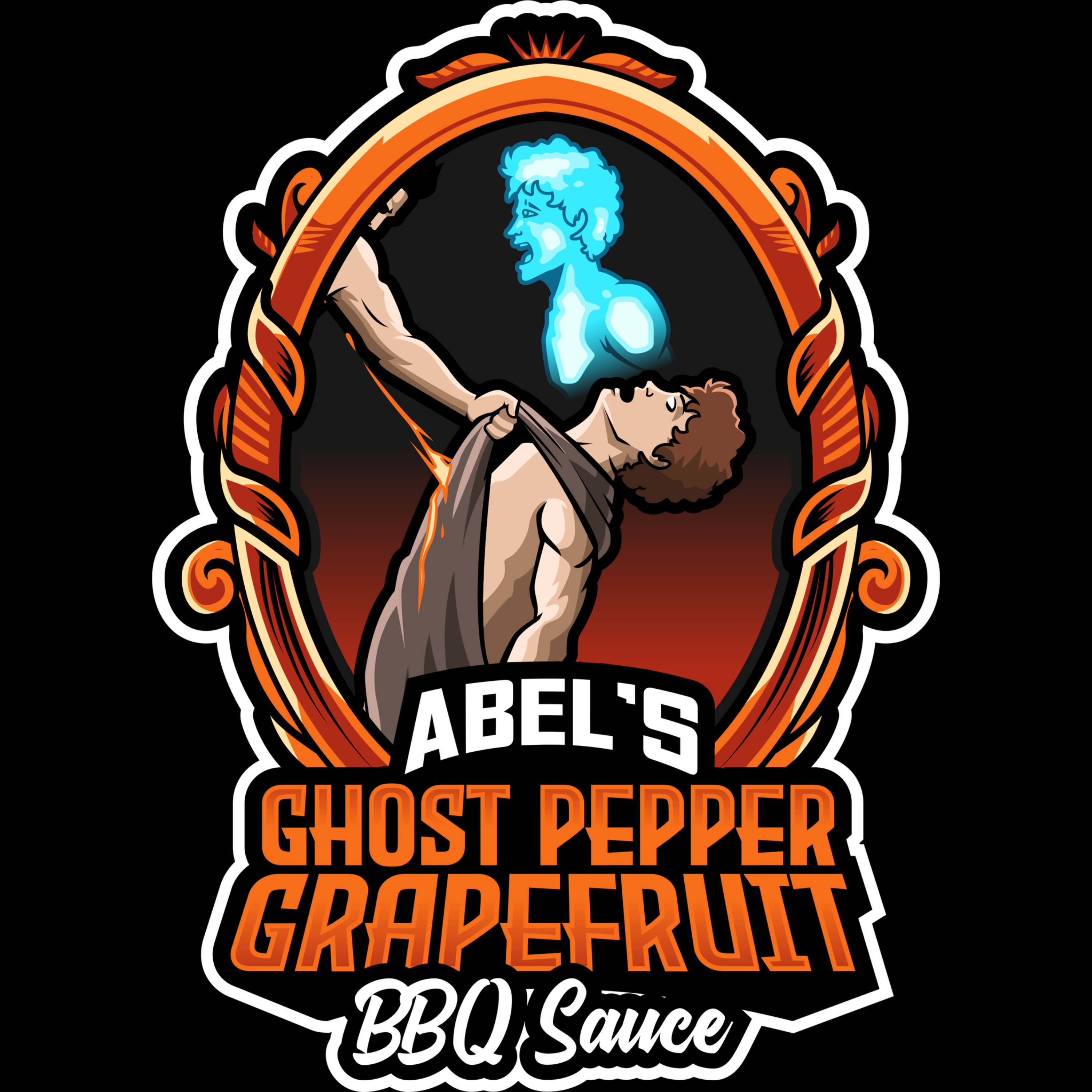 Abel's Ghost Pepper Grapefruit BBQ Sauce – Carolina Savory, 5: Anger "Ghost Pepper"