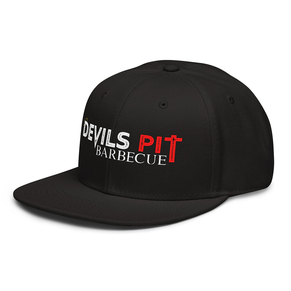 Thumbnail: Devils Pit Barbecue Snapback Hat