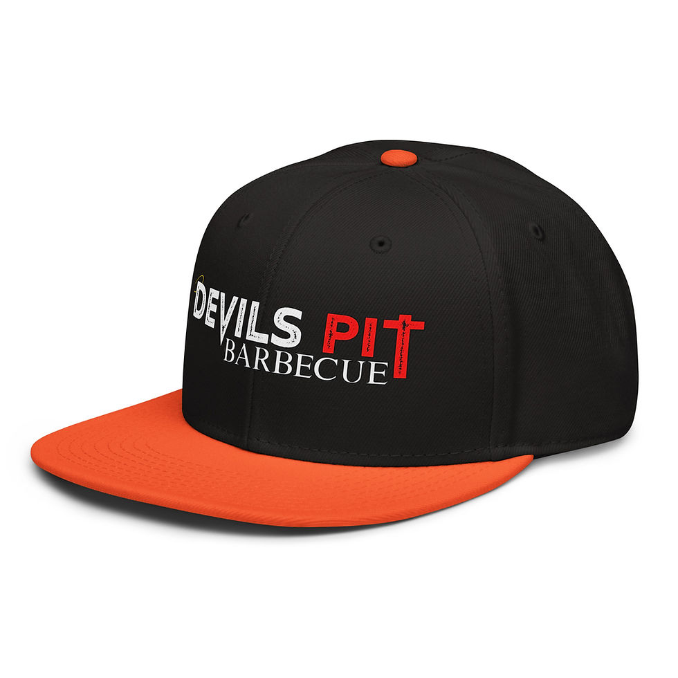 Thumbnail: Devils Pit Barbecue Snapback Hat