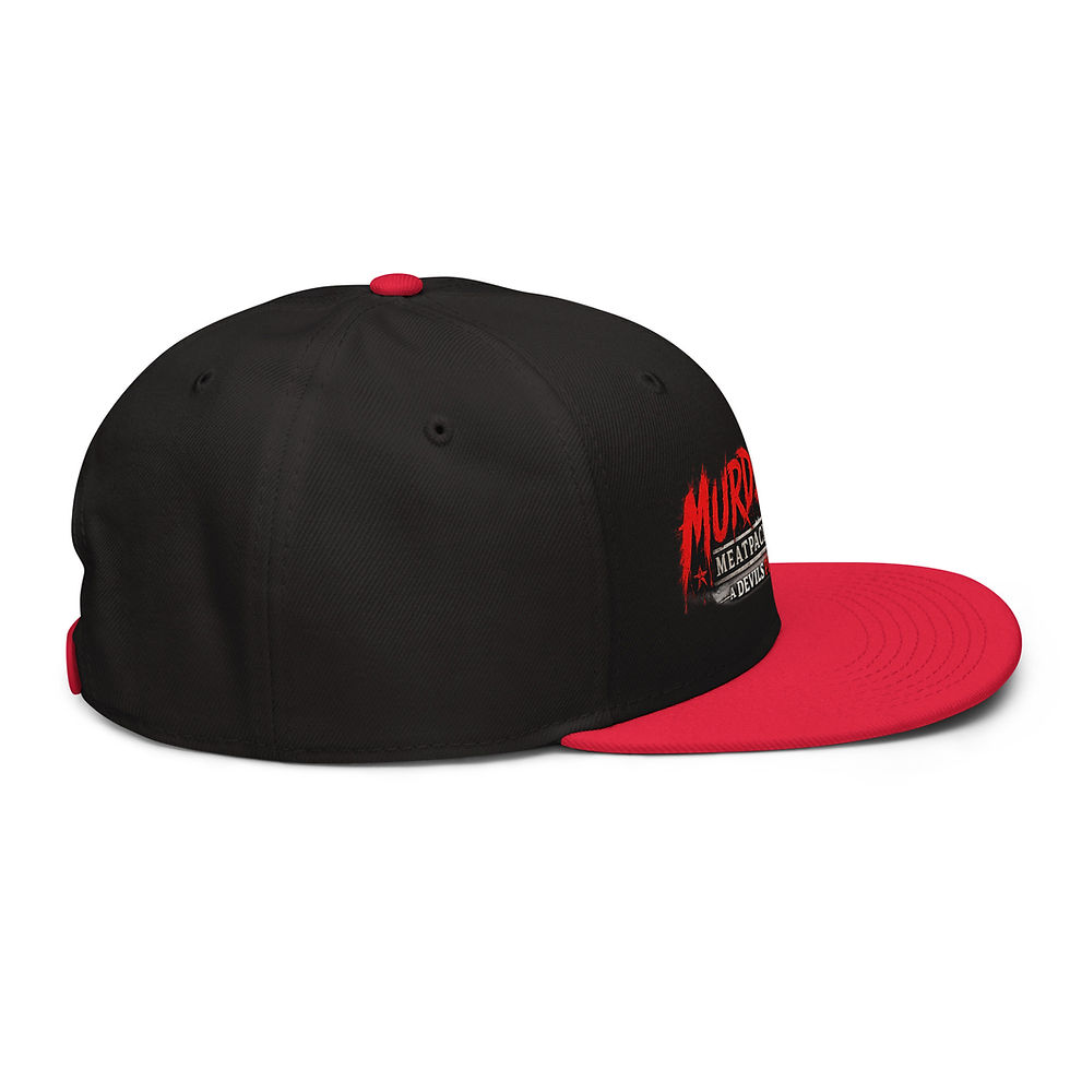 Thumbnail: MURDER INC Meat Packing: Snapback Hat