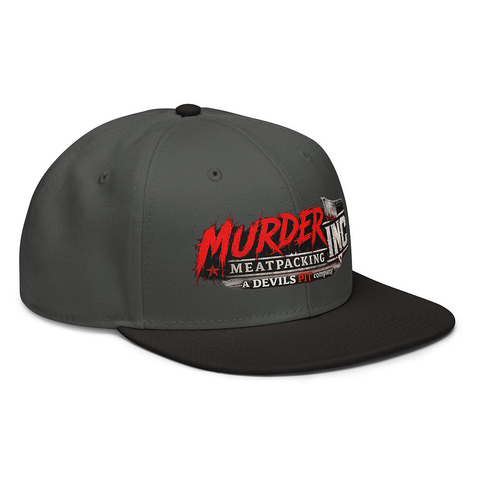 Thumbnail: MURDER INC Meat Packing: Snapback Hat