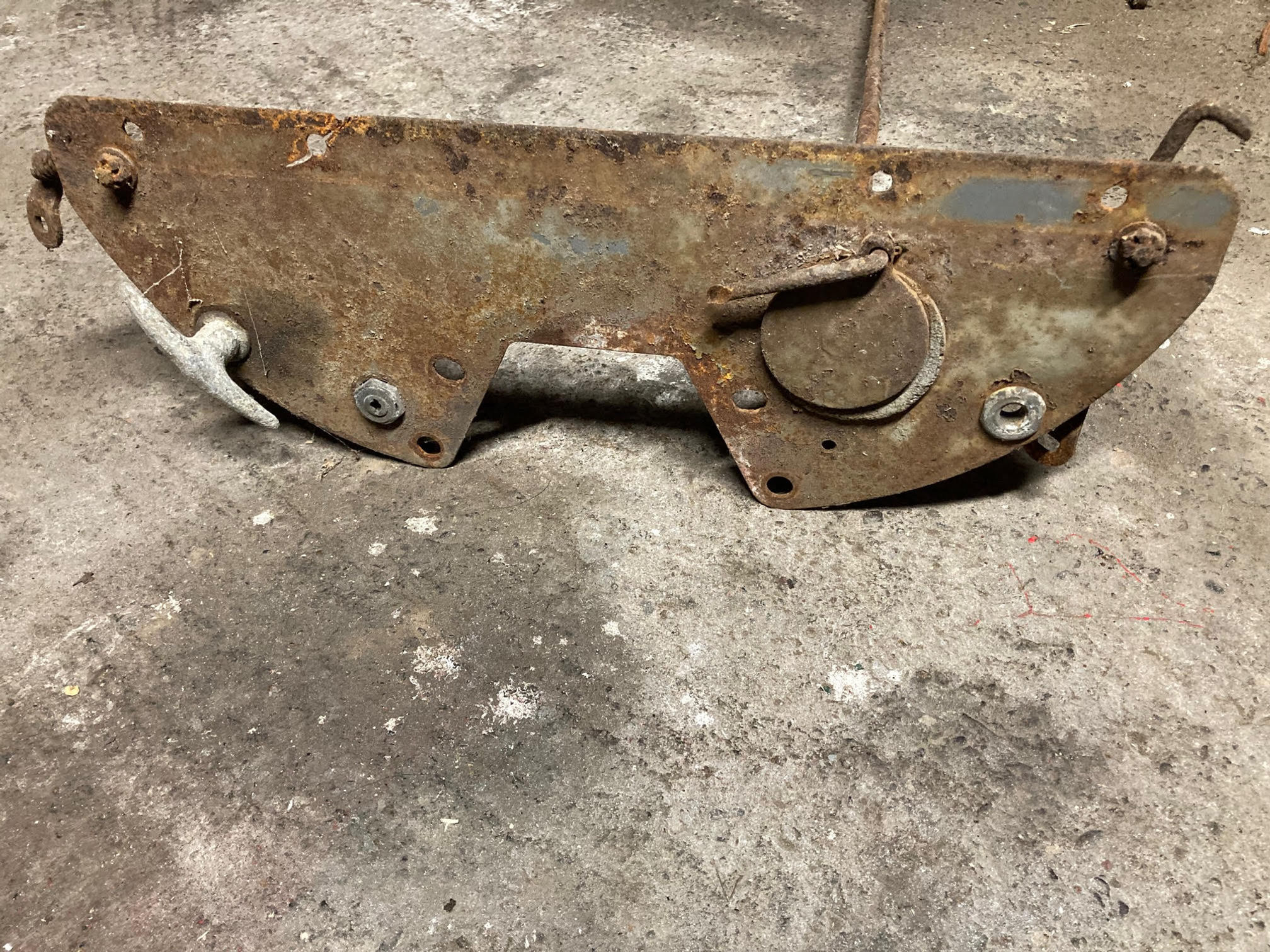 Original Ferguson lower dash panel