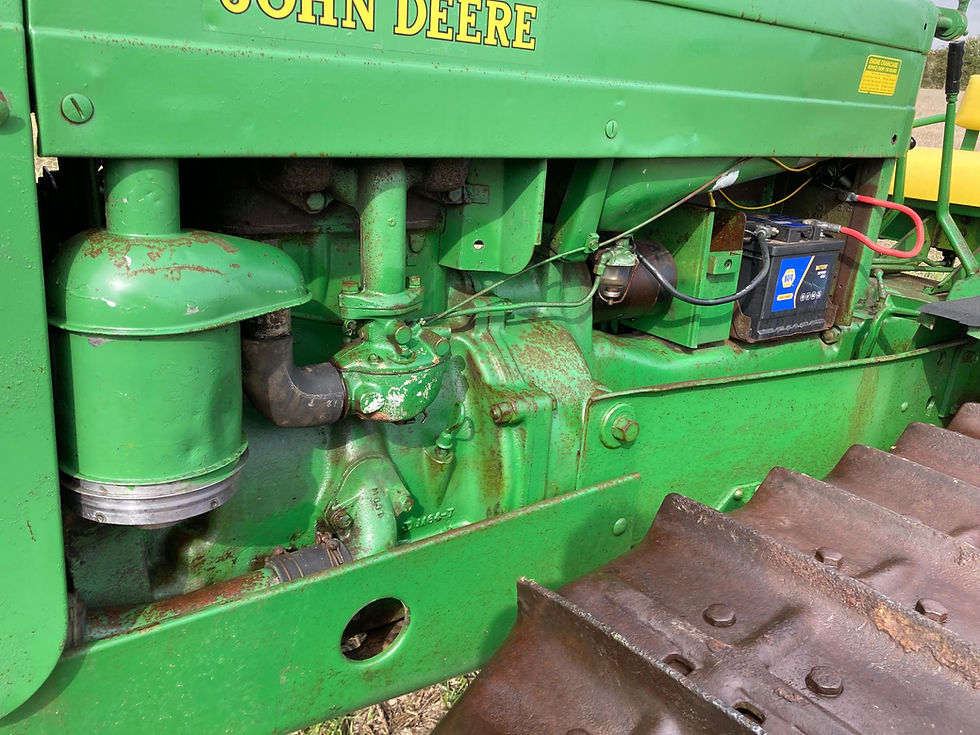 Thumbnail: 1952 twin cylinder, straight petrol John Deere MC Crawler