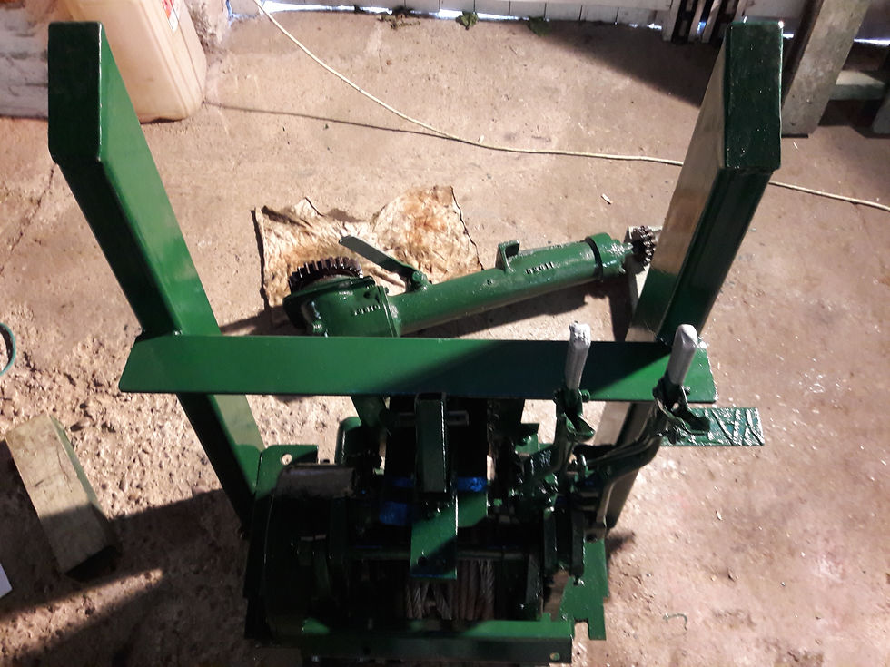 Thumbnail: Hesford winch for Field Marshall tractor