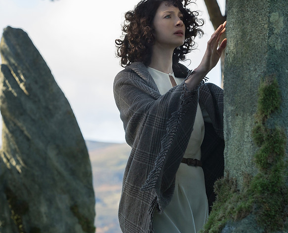 Claire at the Stones