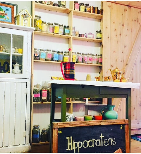 Herbal tea shop