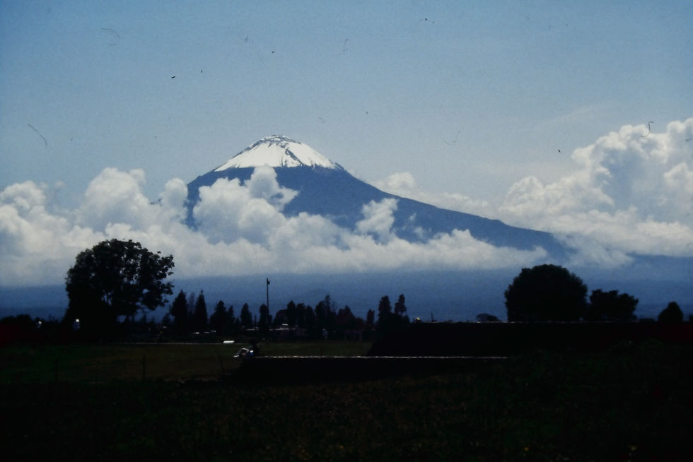 メキシコを象徴する火山、ポポカテペトル。