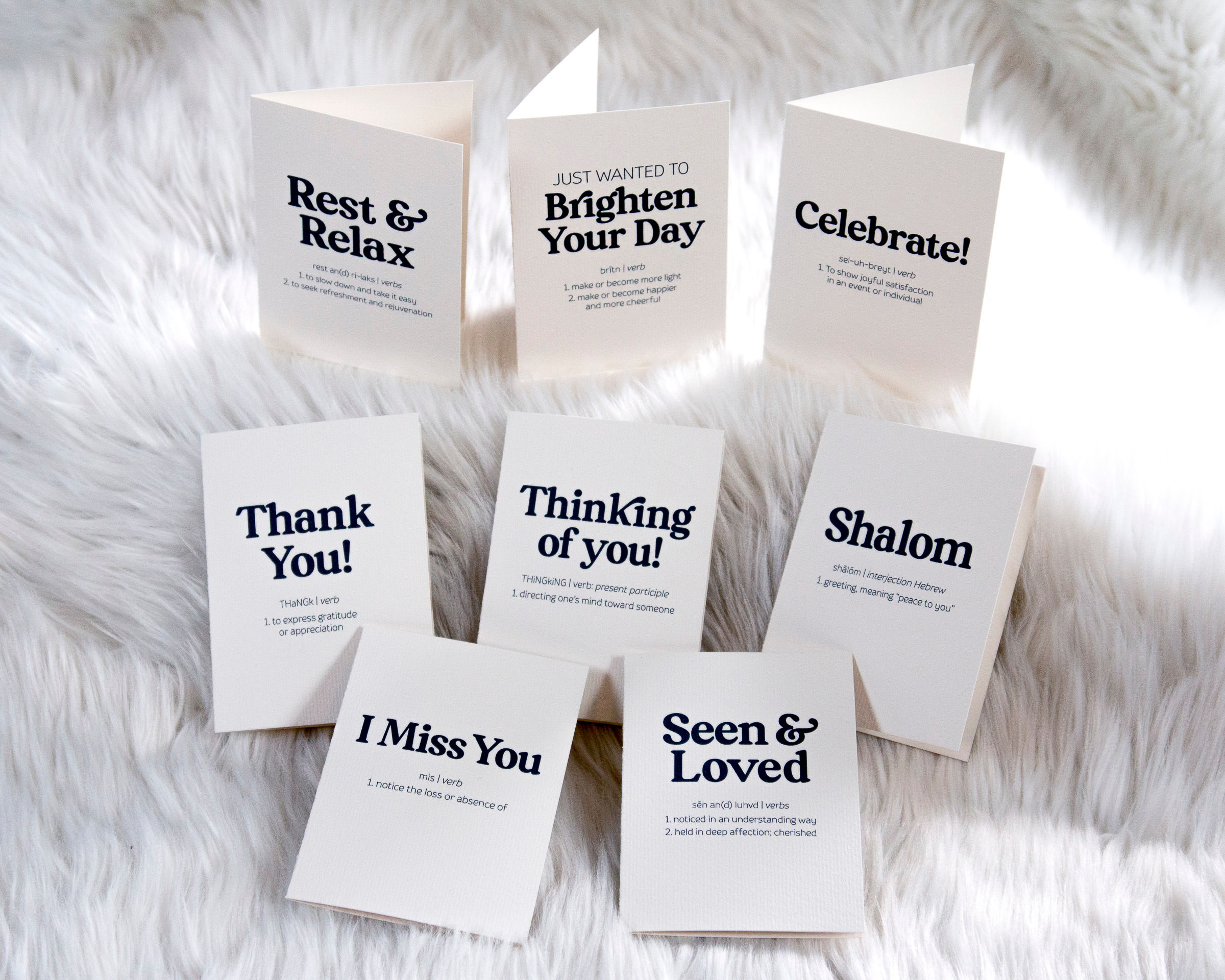 Simple Sentiments Cards