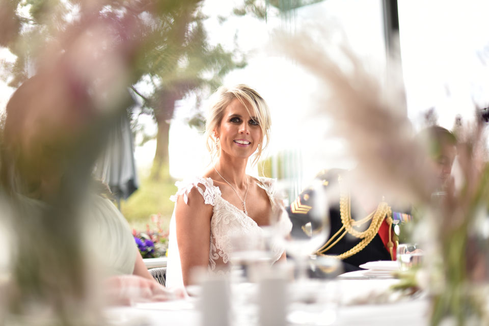 a military wedding at sandford springs hotel