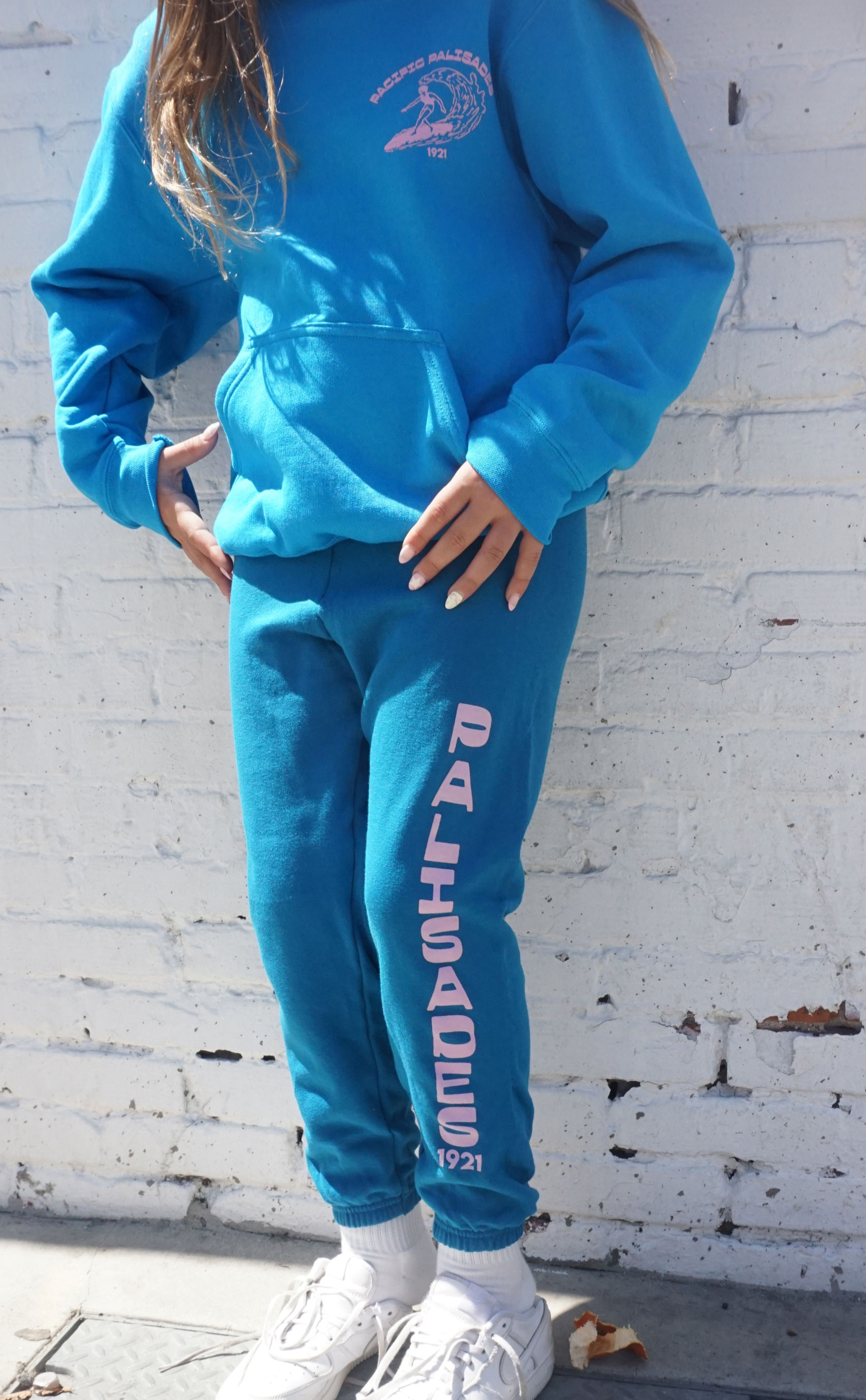 Kids 1921 Surf Pants Sapphire & Pink