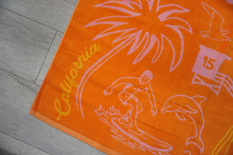 Thumbnail: Luxe Icon Beach Towel Orange