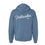 Thumbnail: Adults Zip Circle P Hoodie Steel Blue