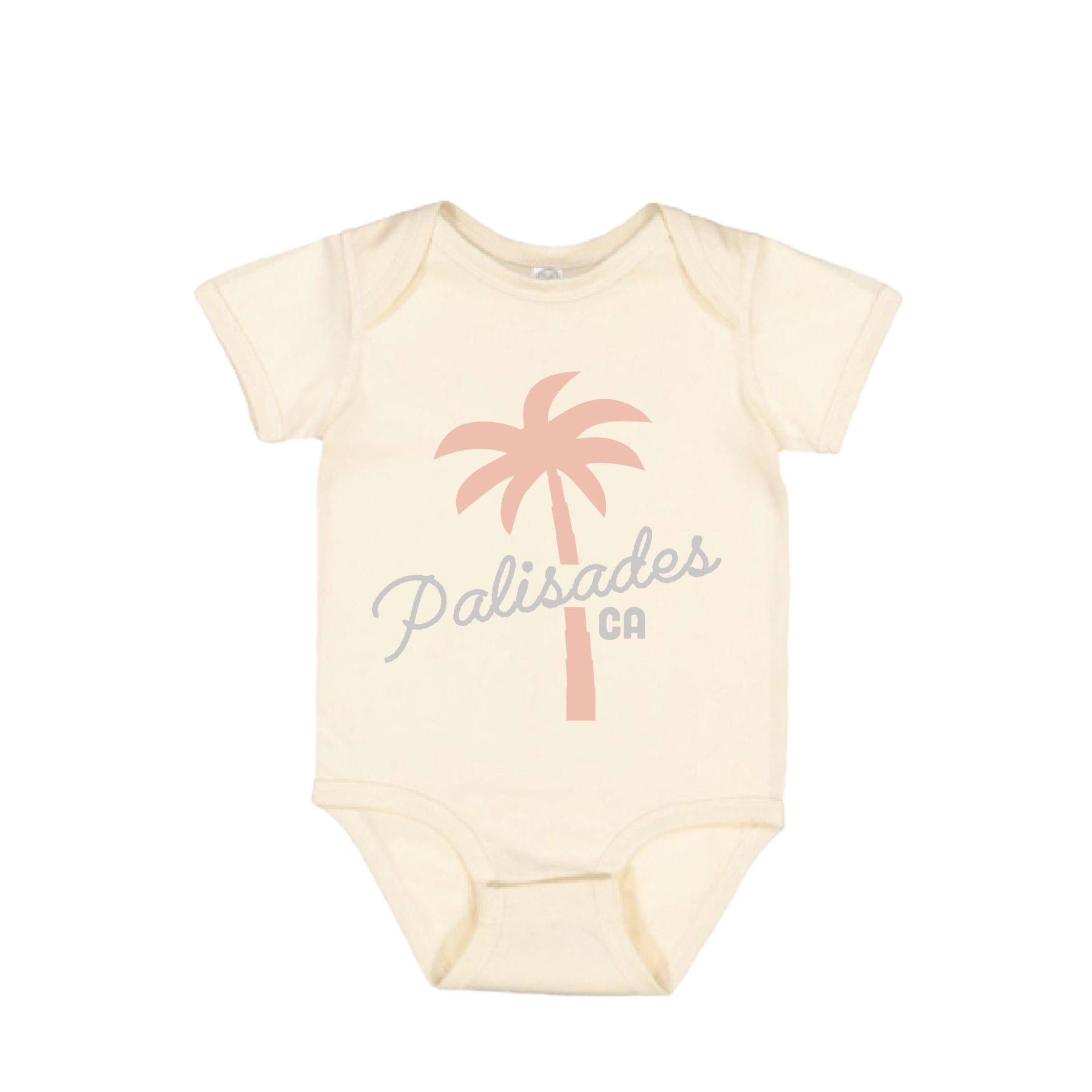 Baby Neutral Palm Tree Onesie