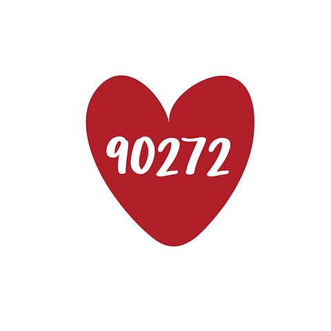 Car Decal 90272 Heart | Palisades Gift Shop