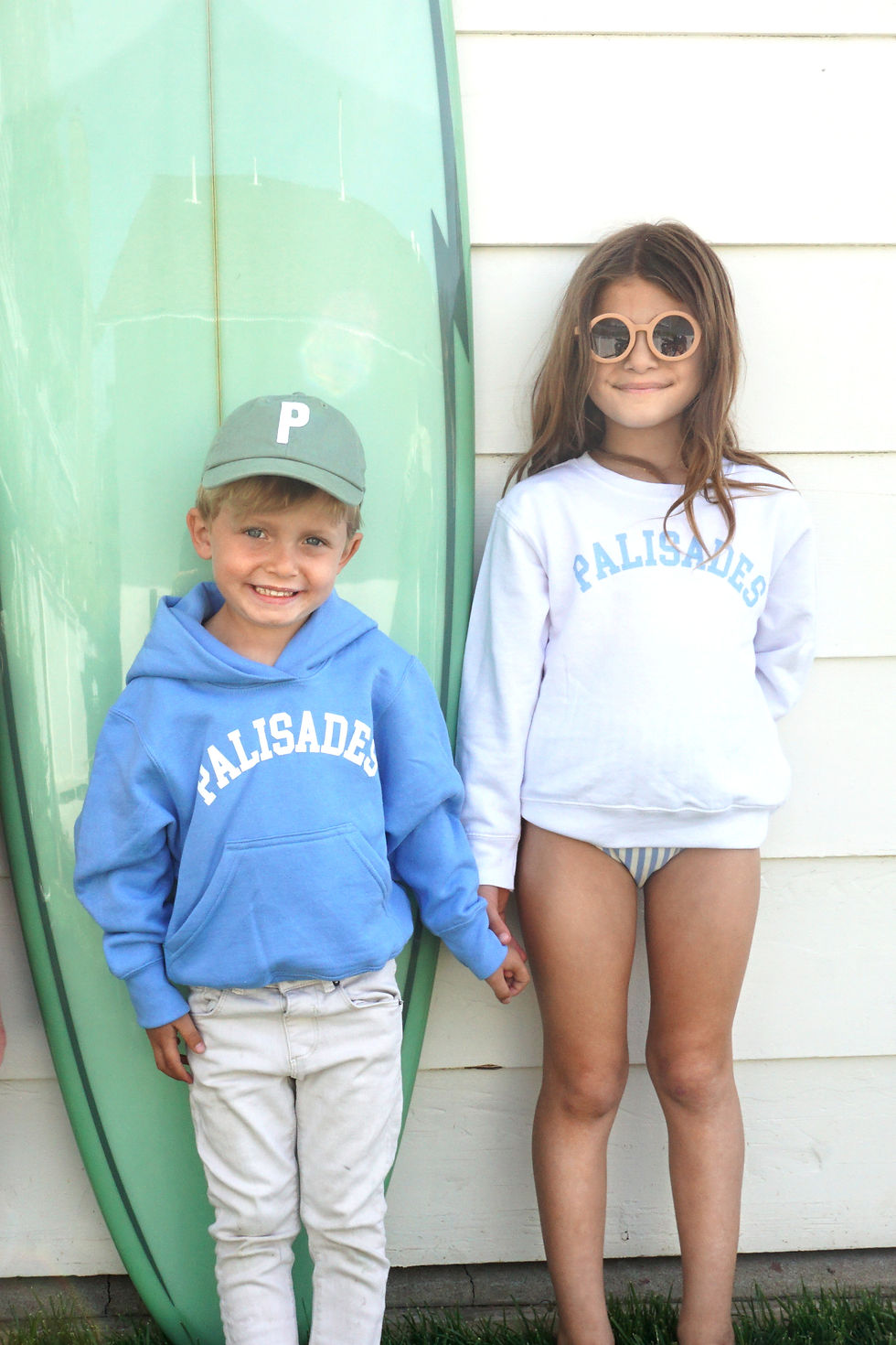 Thumbnail: Kids Fleece Palisades Varsity Hoodie