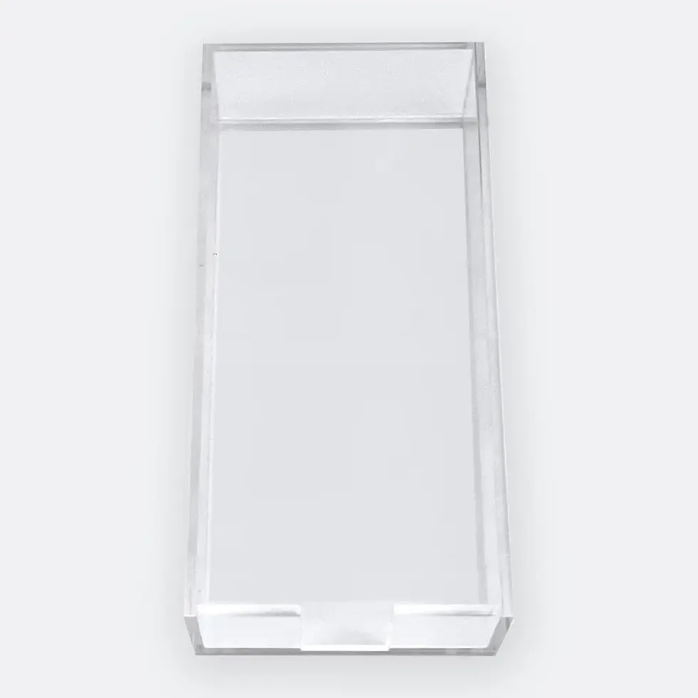 Acrylic Tray for Long Skinny Pacific Palisades Notepad by Black Inkck Ink